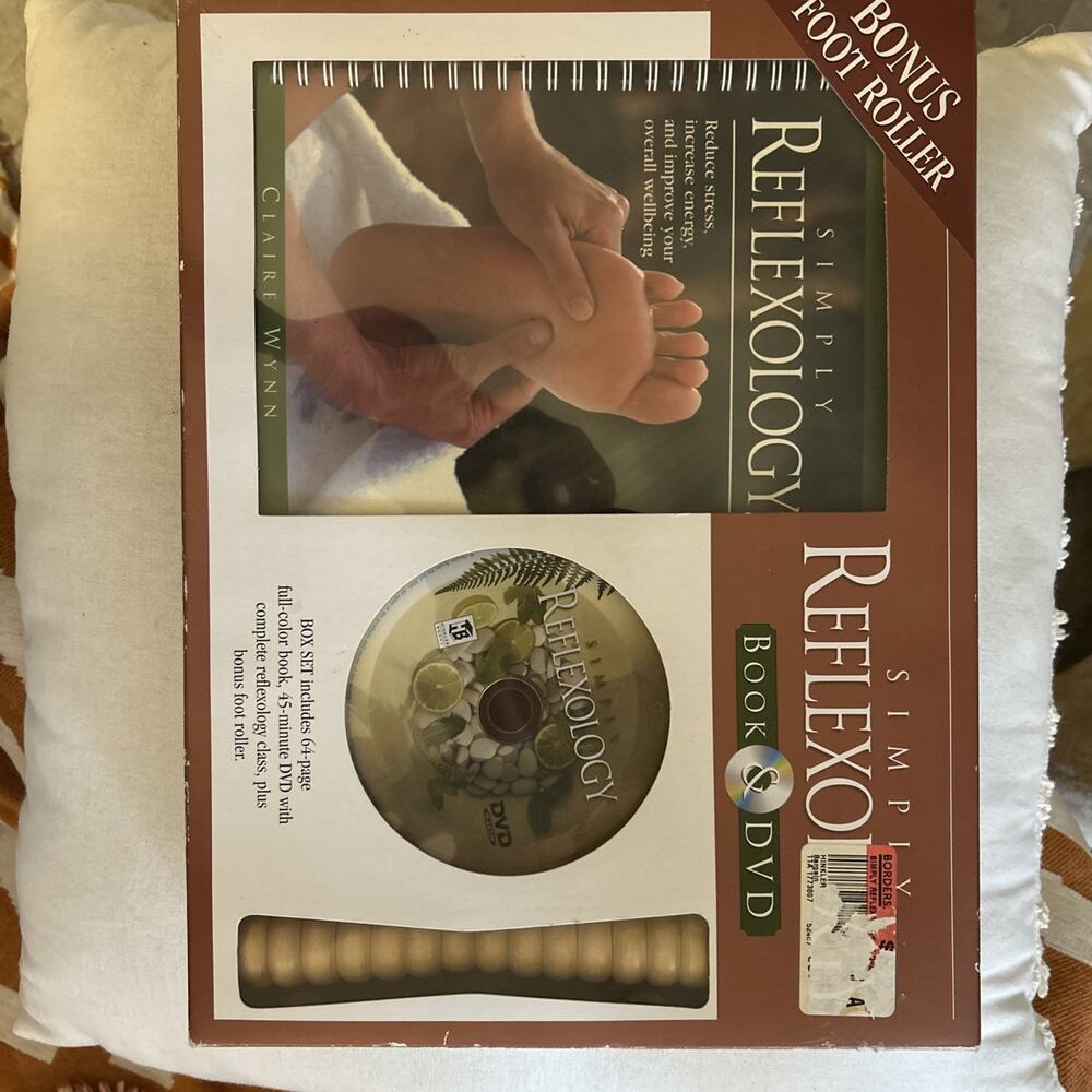 Simply Reflexology Book, DVD and Foot Roller